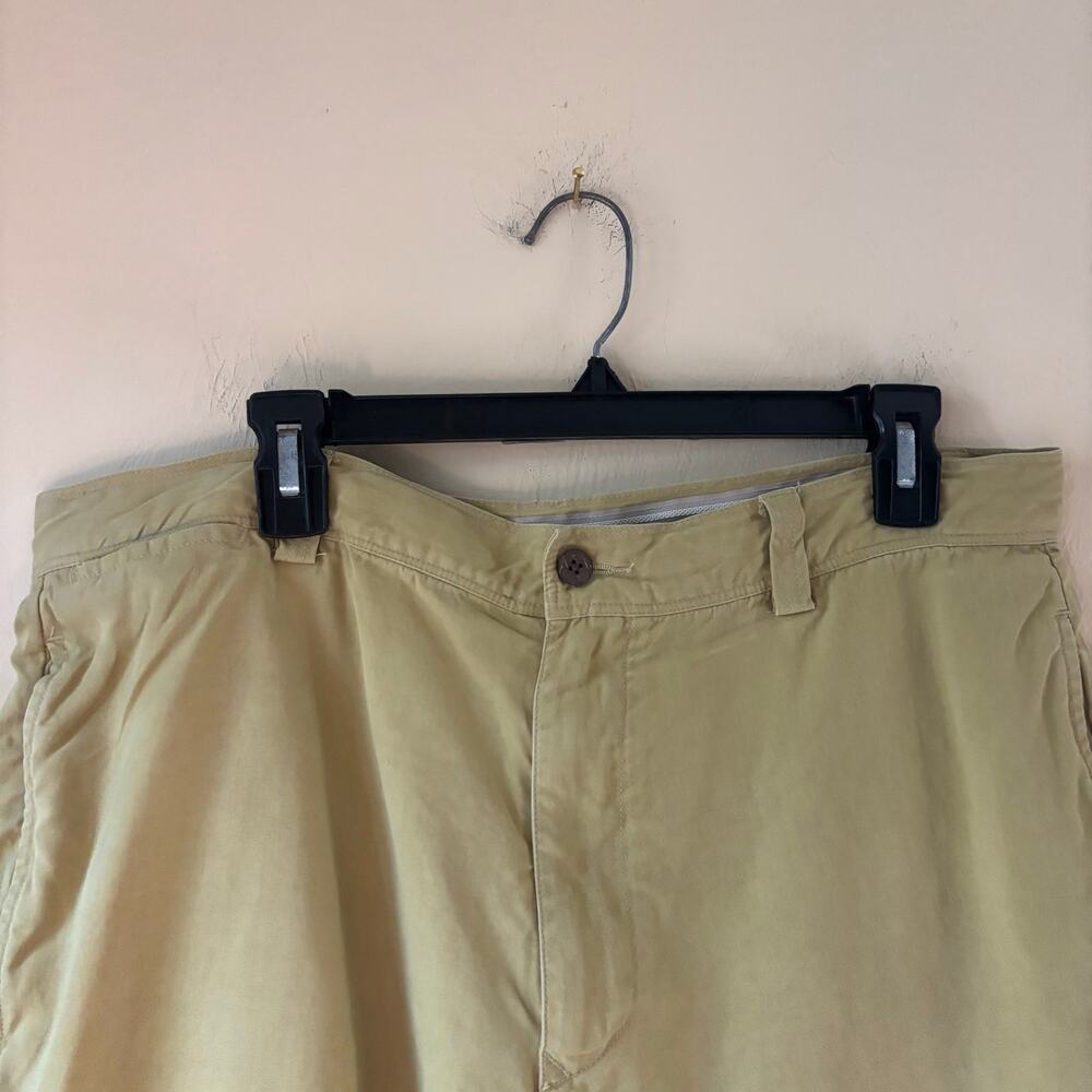 Tommy Bahama Men’s Shorts 36 Silk Linen Olive Green Casual Summer Flat Front - Picture 3 of 13